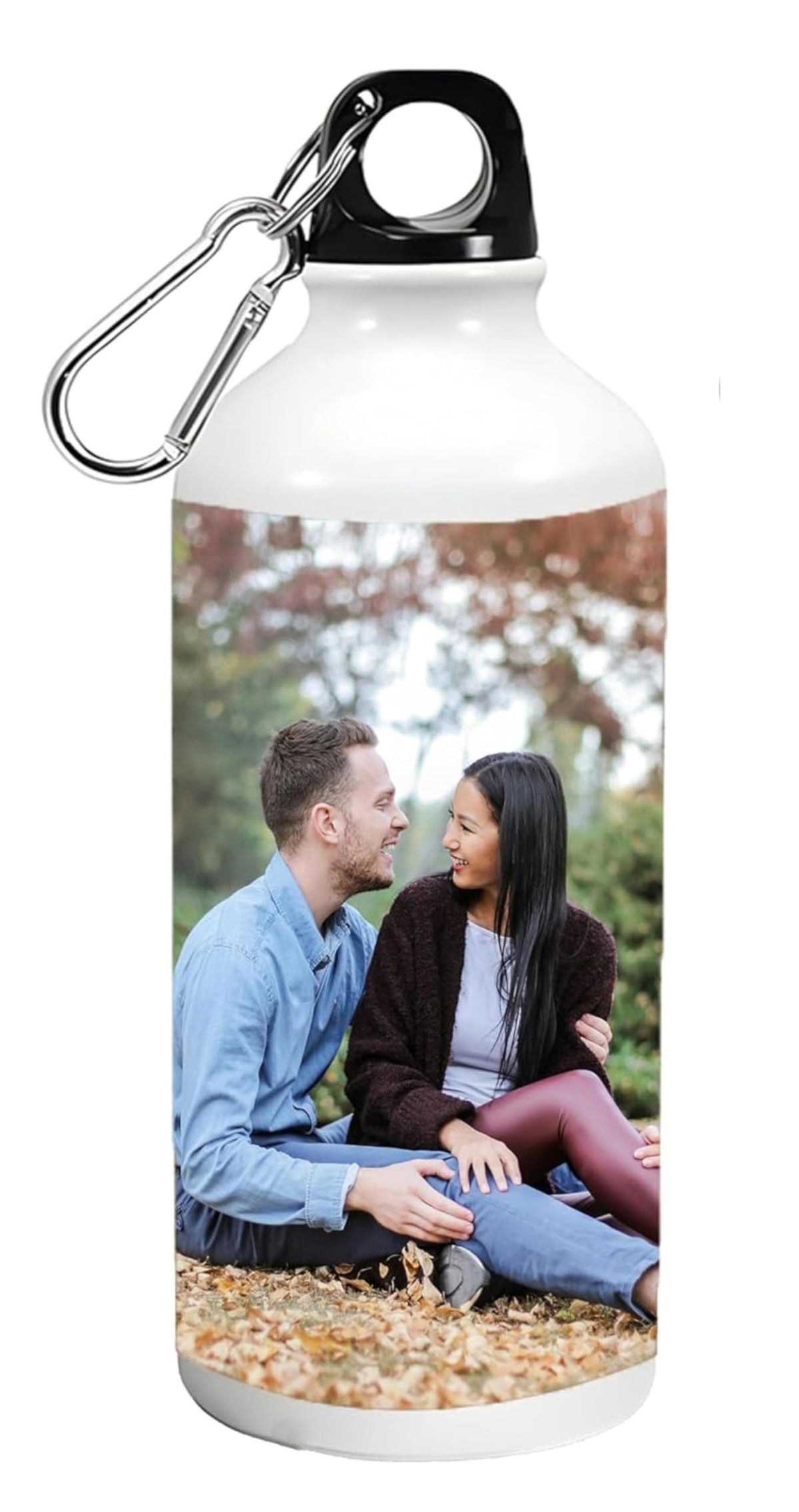 Personalized Photo Water Bottle – Custom Printed Bottle