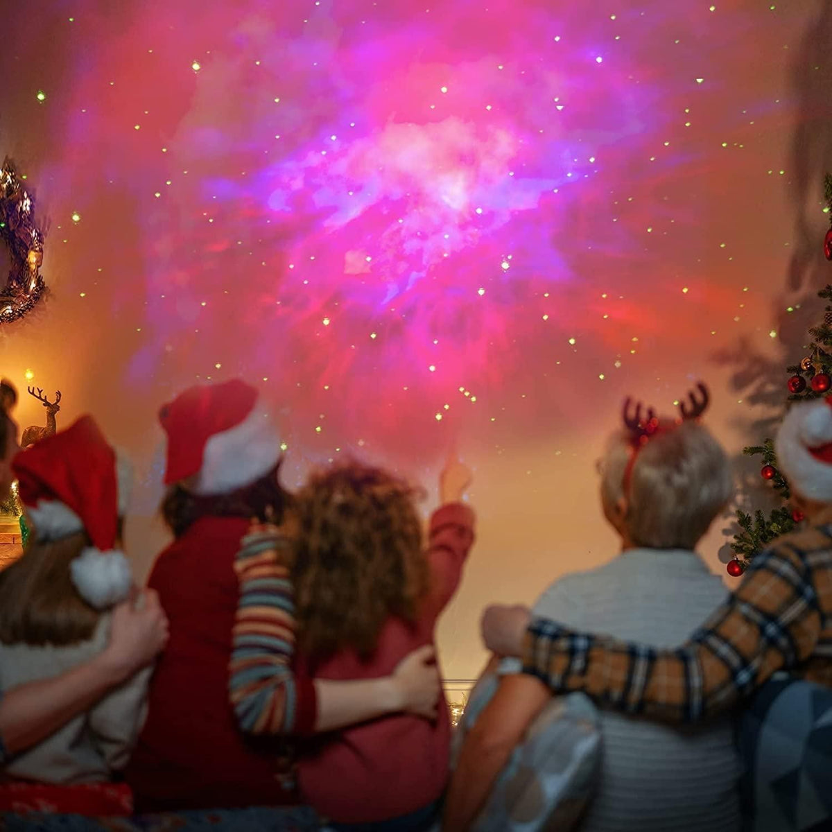 Astronaut Galaxy Projector - 360 degree Magnetic Head Rotation, Remote Control