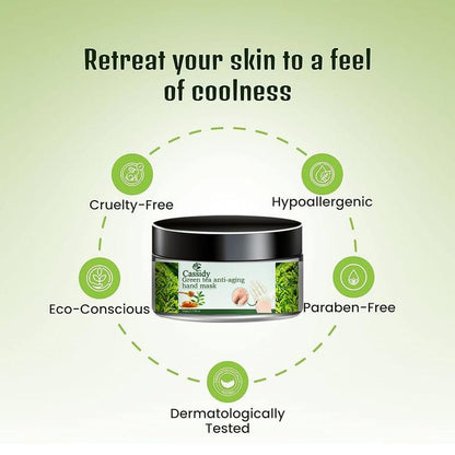CASSIDY Green Tea Anti Aging Hand Mask