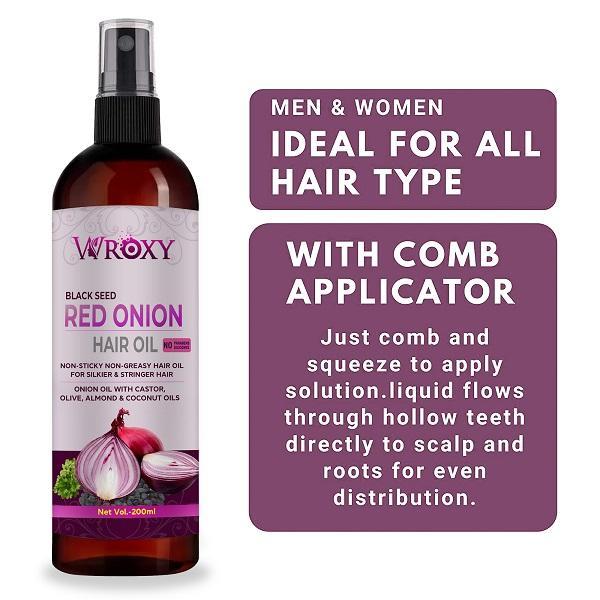 Wroxy Onion Black Seed Hair Oil