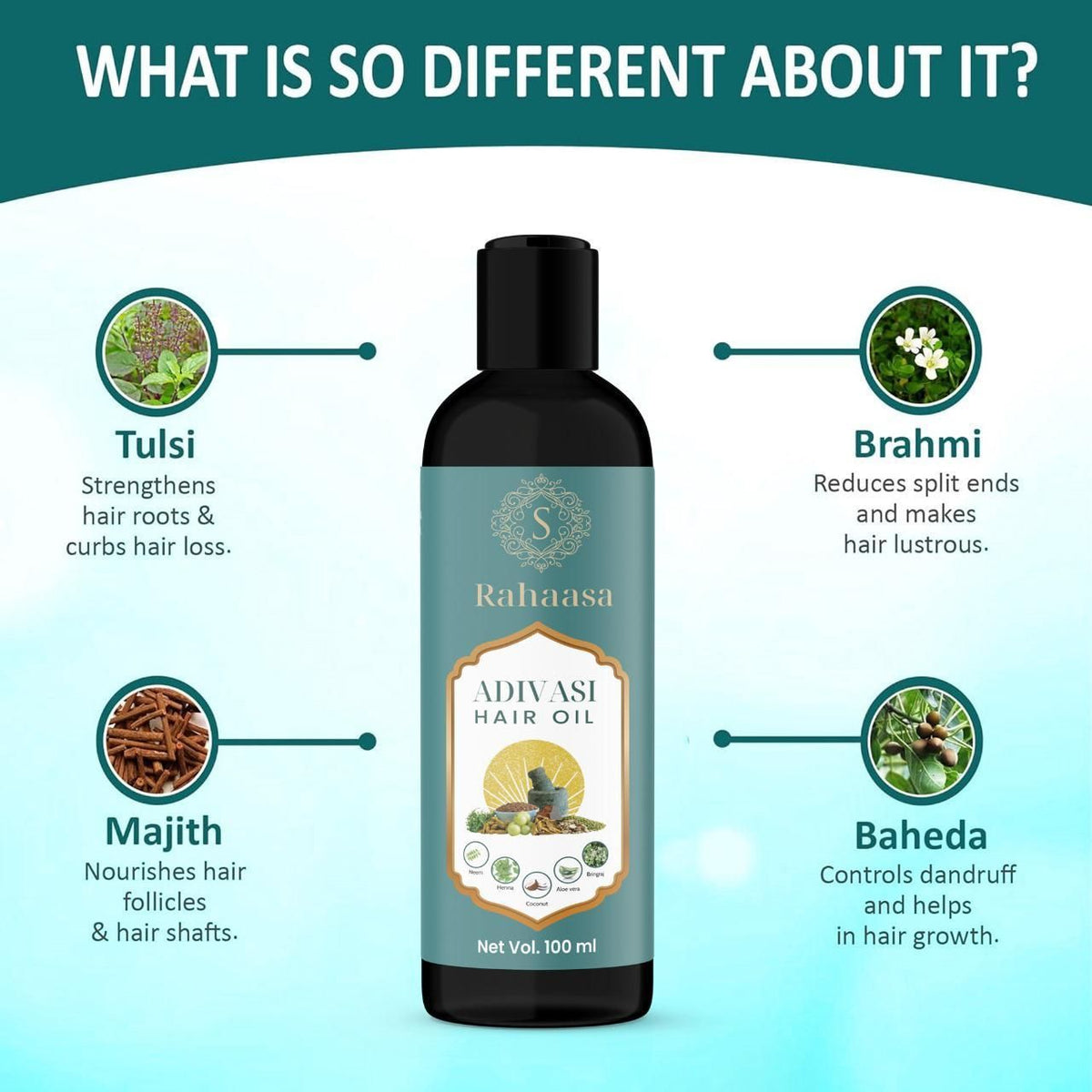 Rahaasa Adivasi Hair Oil 200 ml