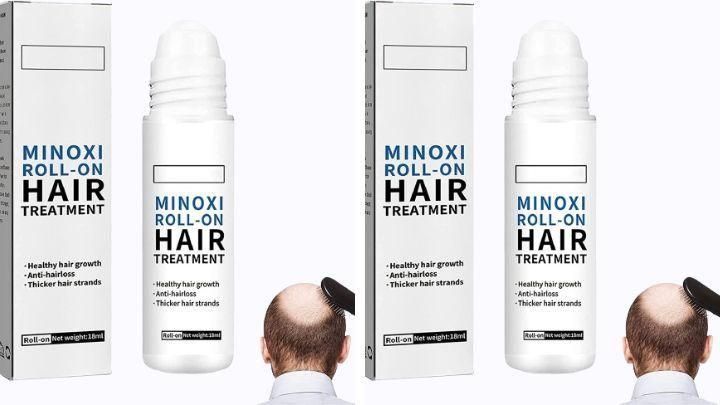 Minoxi Roll-On Hair Treatment Hair Growth Serum For Women & Men