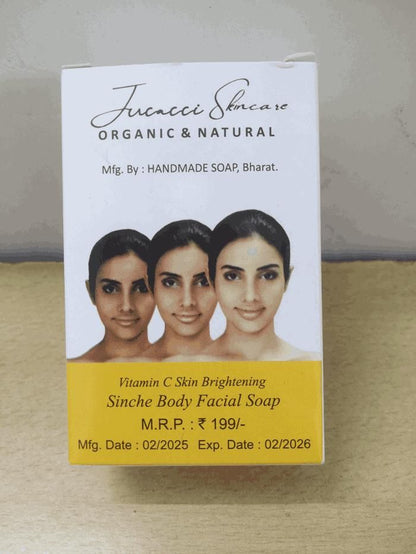 Lucacci Sinche Kojic Skin Whitening Facial Body Soap for Women & Men