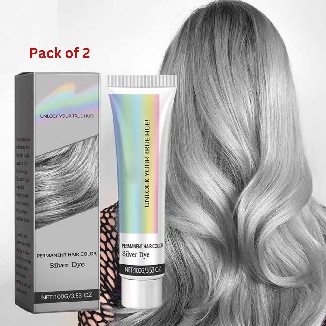 PERMANENT HAIR COLOR Silver Dye 100ML