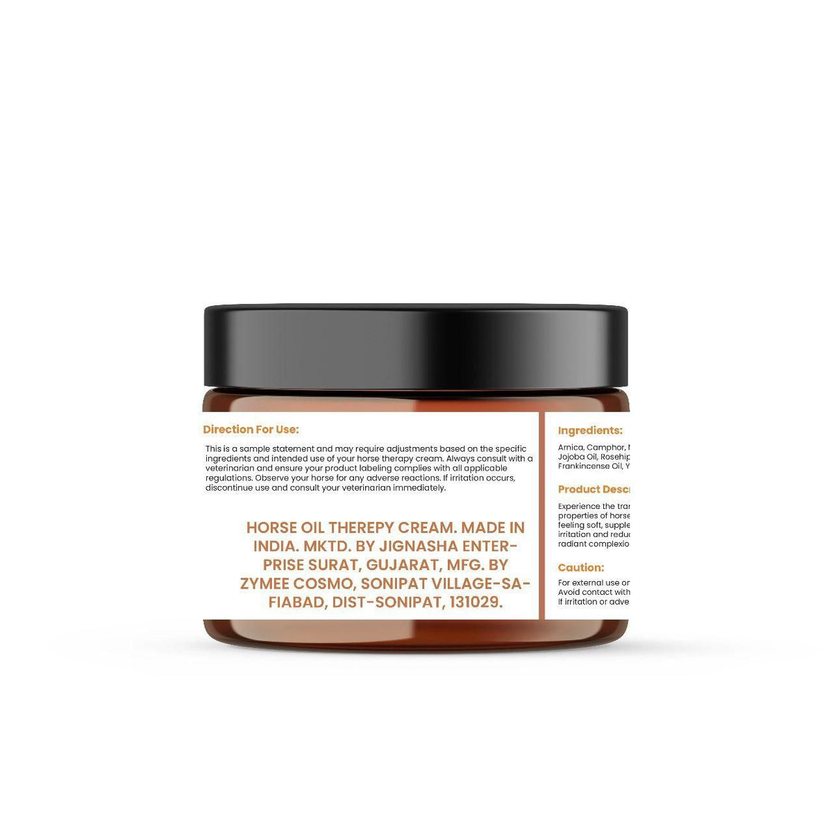 Garagelaine Horse Oil Therepy Cream 240gm