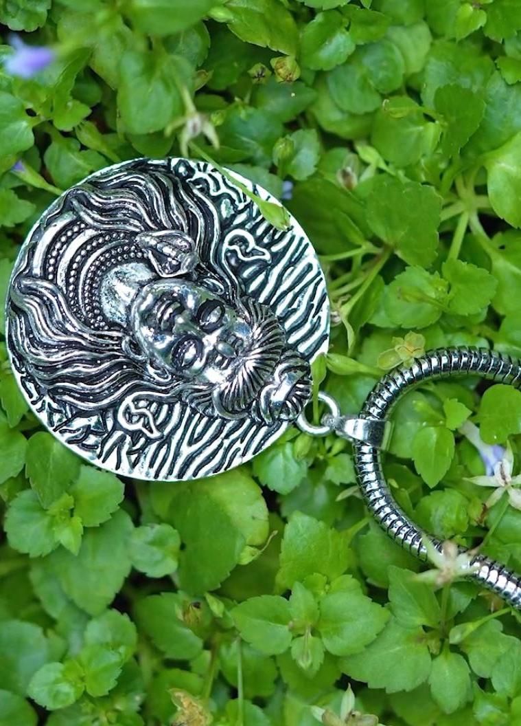Lord Shiv Pendant with Snake Chain