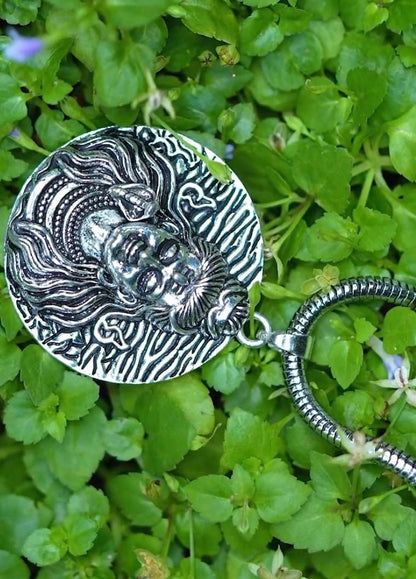 Lord Shiv Pendant with Snake Chain
