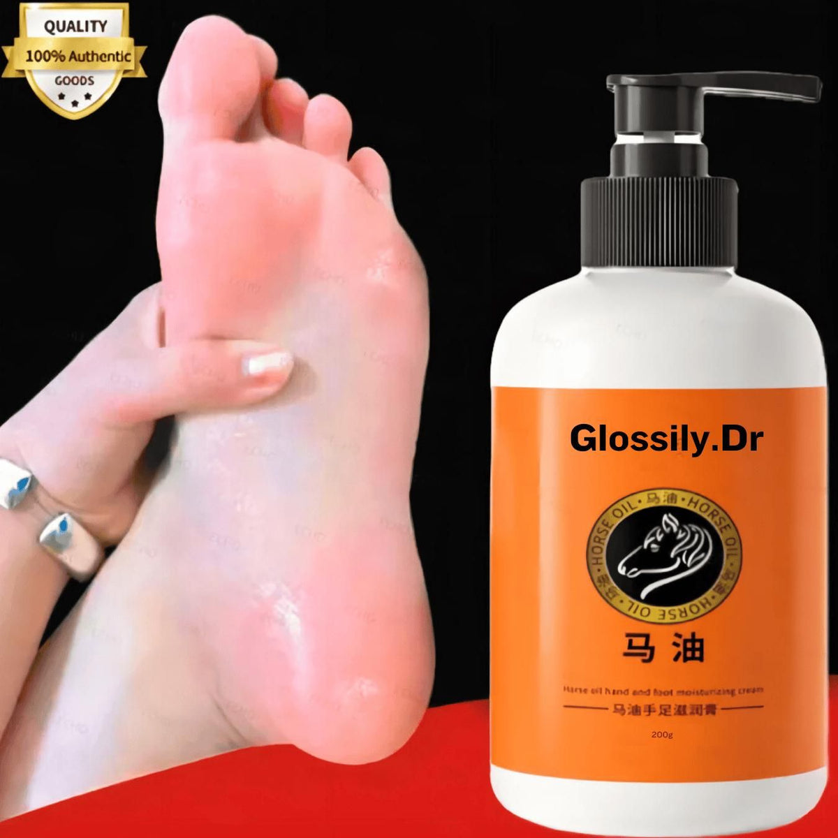 Foot Cream for Cracked and Dry Skin, Heel, Finger Healing Balm and Blaster