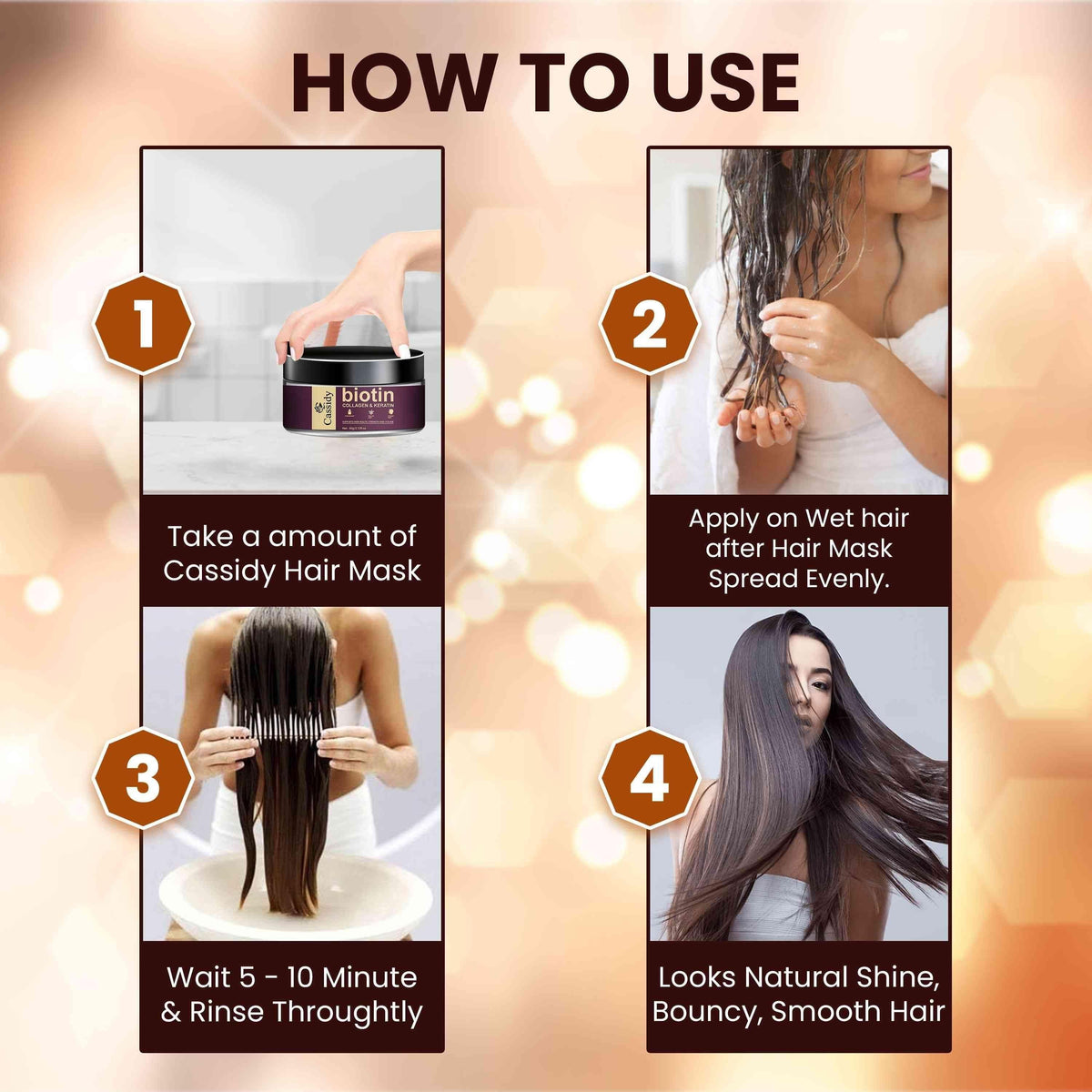 CASSIDY Biotin Collagen & Keratin