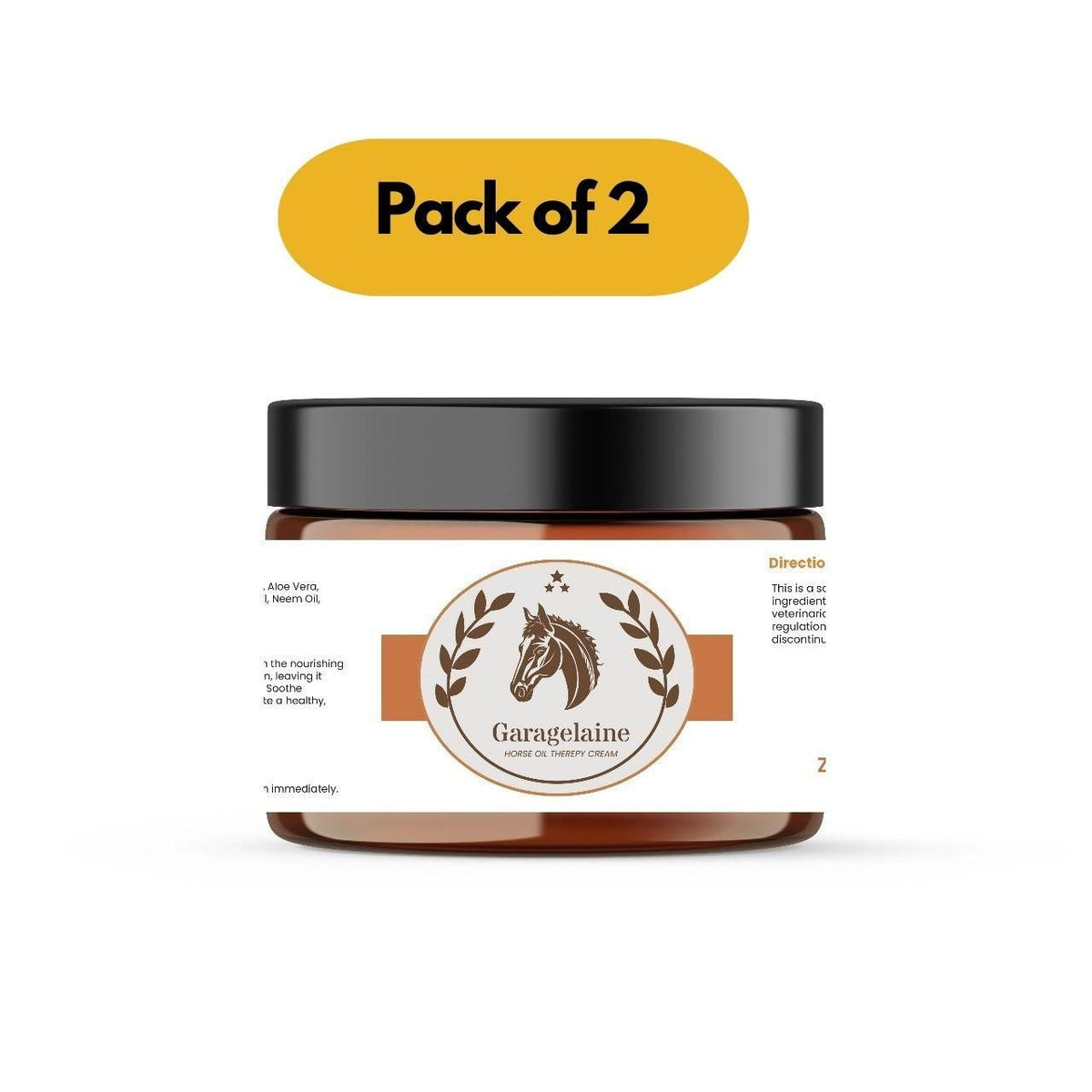 Garagelaine Horse Oil Therepy Cream 240gm