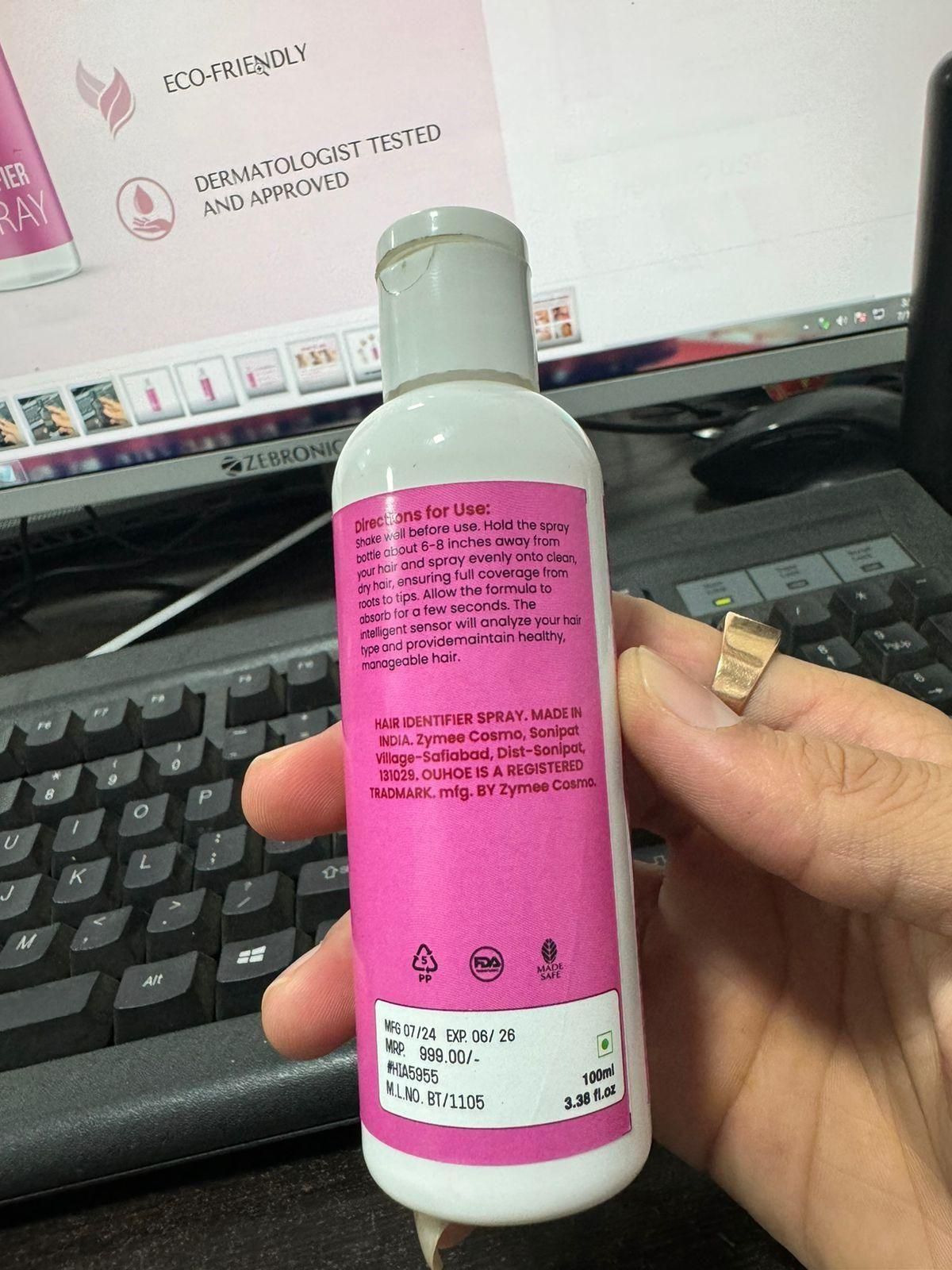 Hair Identifier Spray 100ml