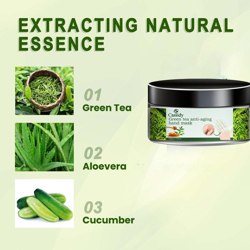 CASSIDY Green Tea Anti Aging Hand Mask