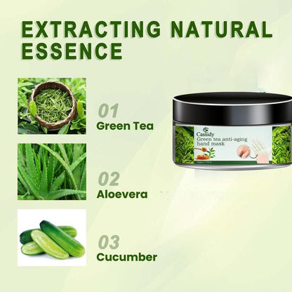CASSIDY Green Tea Anti Aging Hand Mask