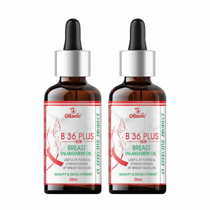 Oilanic Natural B 36 Plus Breast Enlargement Oil