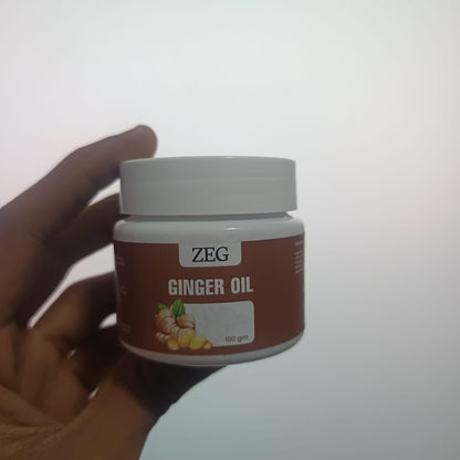 ZEG GINGER OIL 100GM 100% Natural Multipurpose Oil for Hair, Skin & Body (Pack of 2)