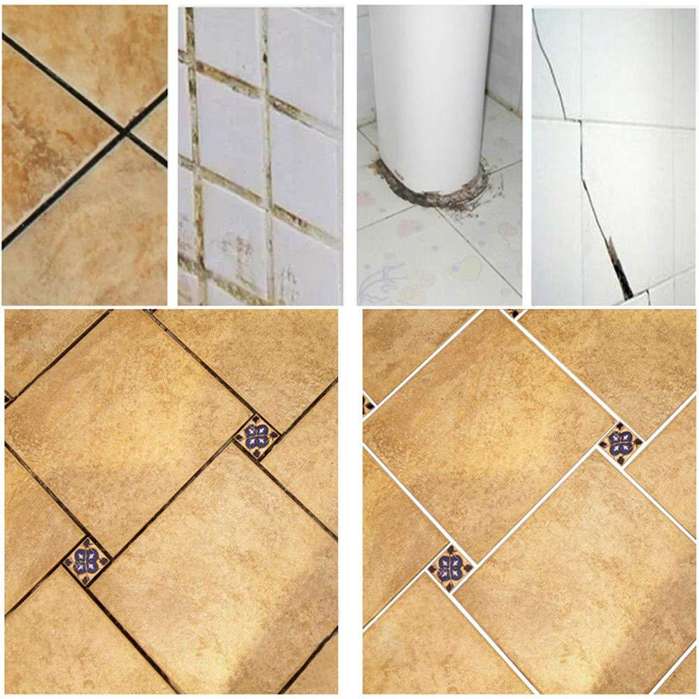 Gap Refiller-Pre-Mixed Tile Grout Repair Squeeze Tube Grout Pen Gap Refill Reform Sealant