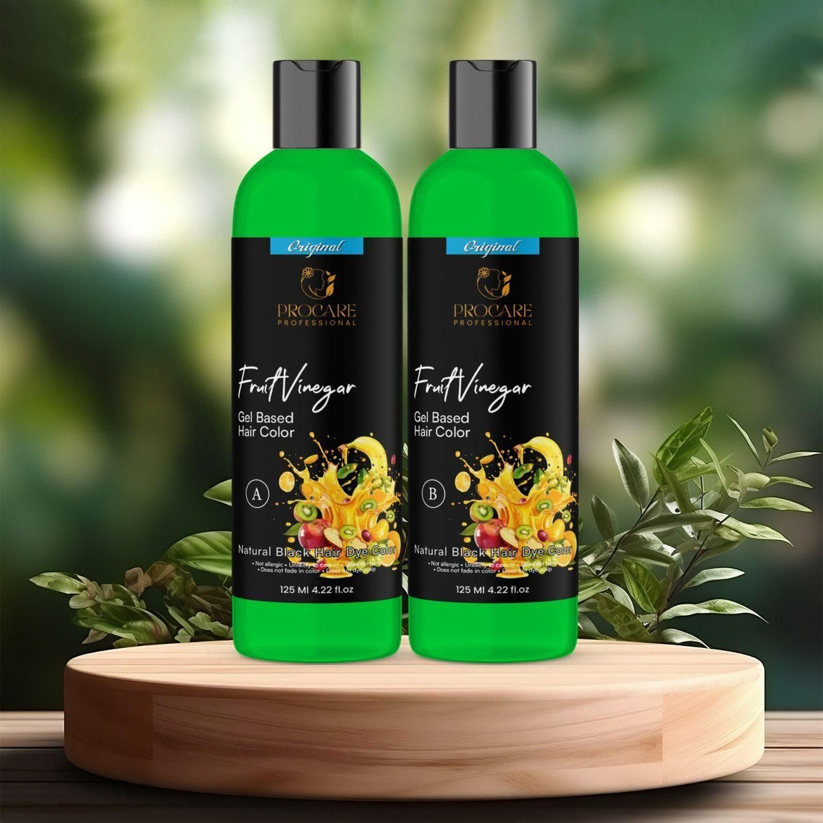 Fruit Vinegar Gel Based Hair Colour