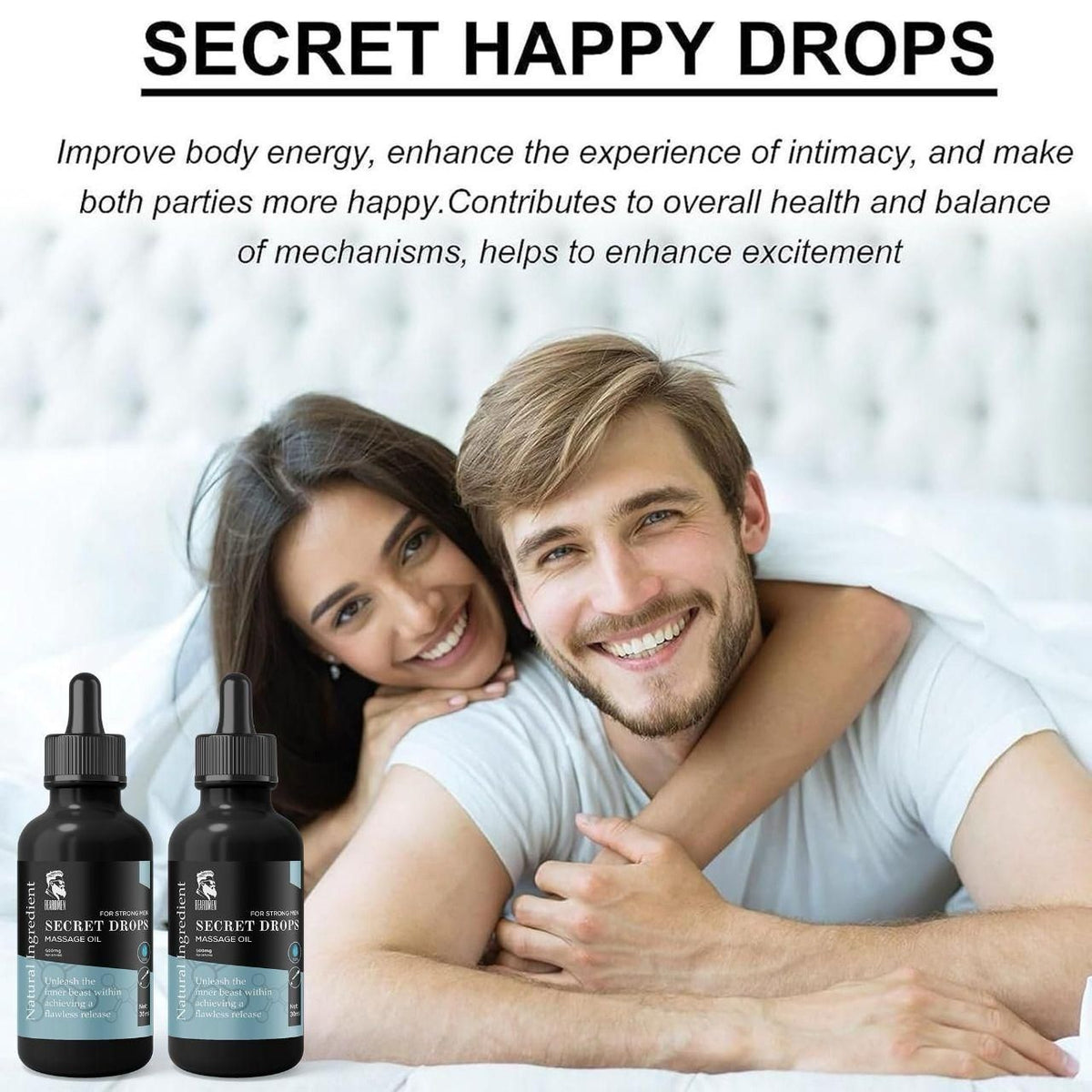 Secret Drops Massage Oil 60ml Pack of 2