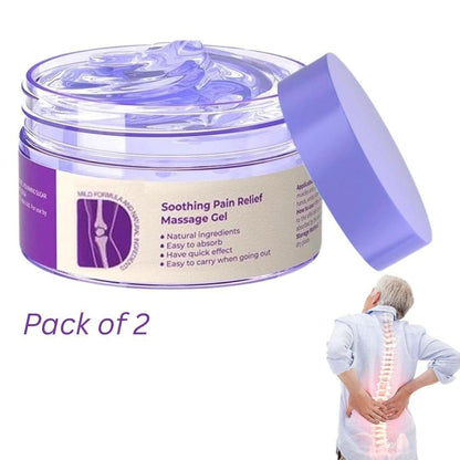 Smoothing Pain Relief Massage Gel (Pack of 2)