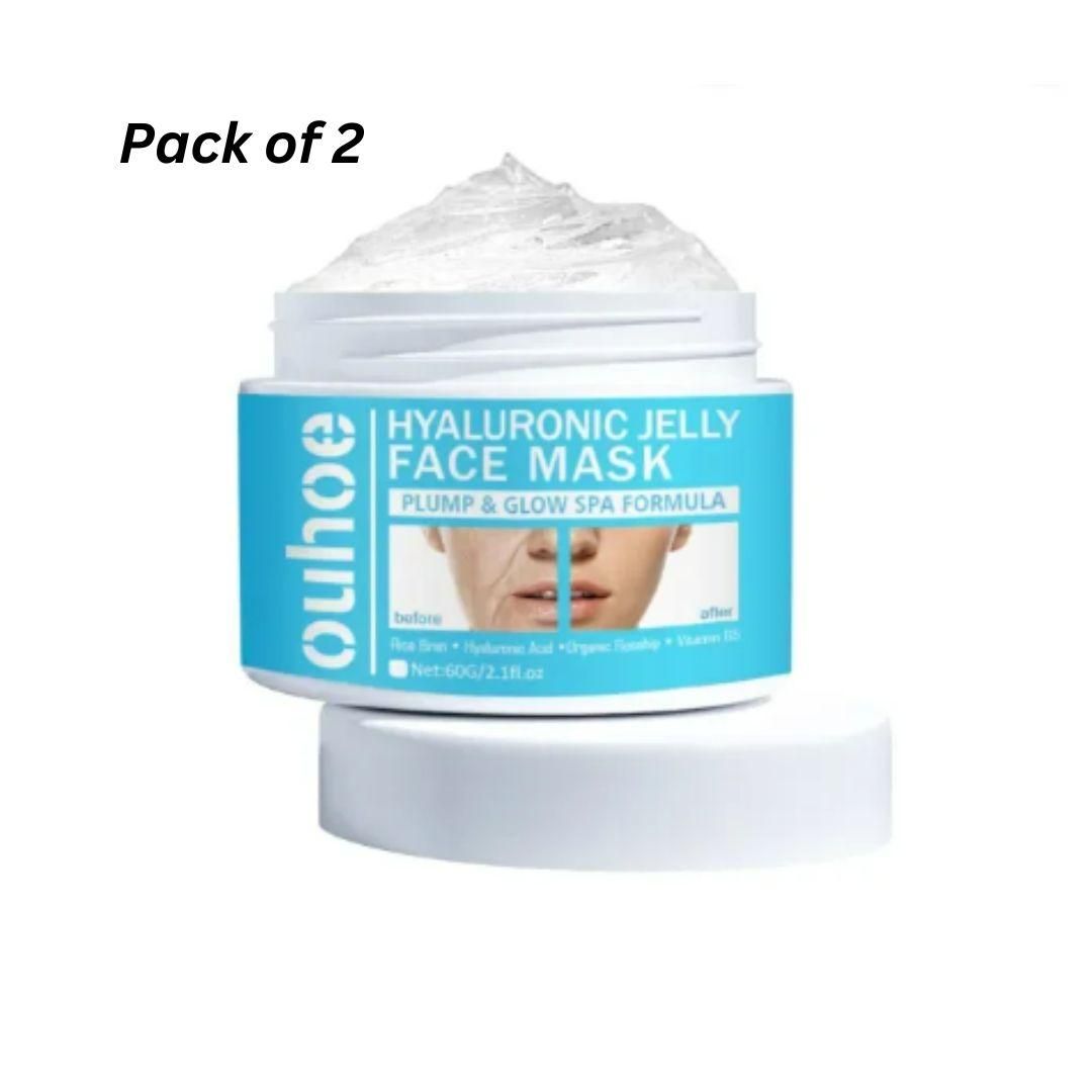 Hyaluronic Jelly Face Mask Acid Anti-Aging Gel Mask