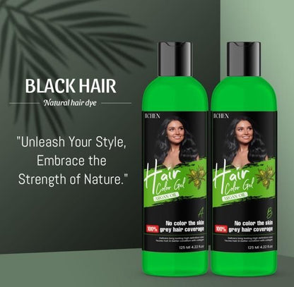 Hair Color Gel - 100% Gray Hair Coverage