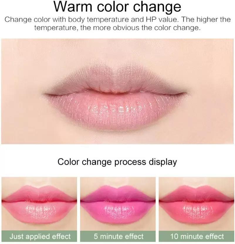MYEONG Gold Glitter Colour Change Gel Lipstick