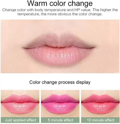 MYEONG Gold Glitter Colour Change Gel Lipstick