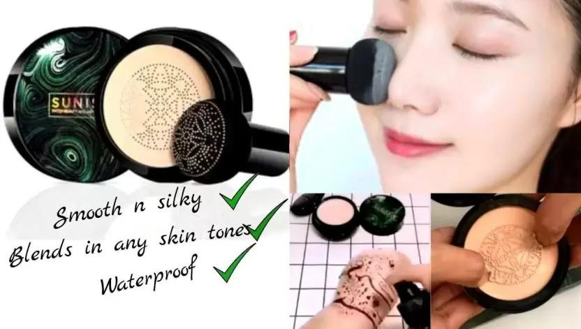 Sunisa 3 in 1 Air Cushion BB and CC Cream Foundation for Personal, Foundation