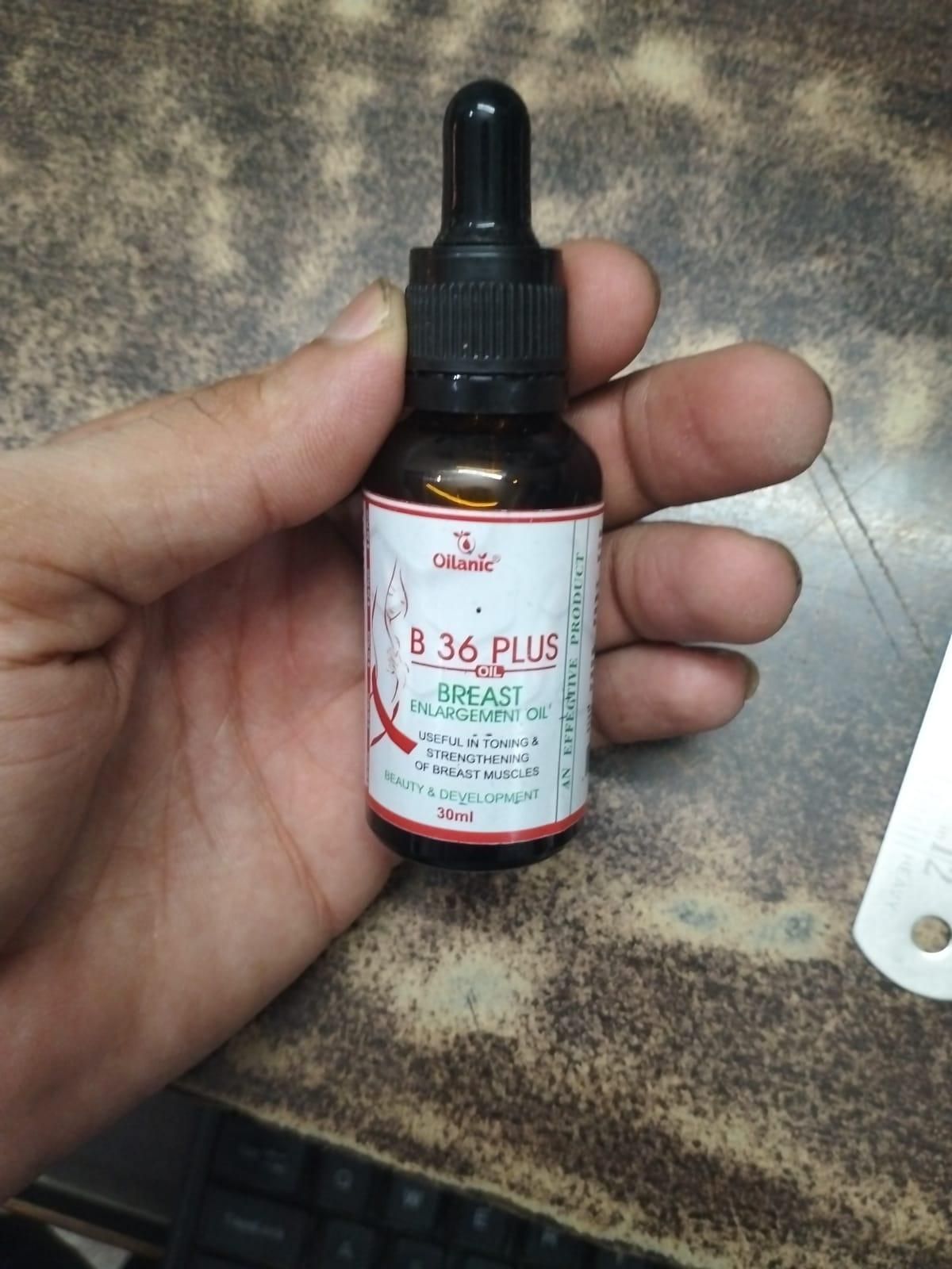 Oilanic Natural B 36 Plus Breast Enlargement Oil