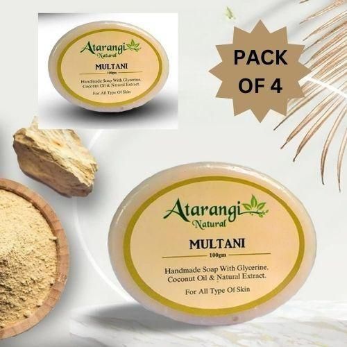 Multani Mitti handmade soap with Multani Mitti for remove pimple marks