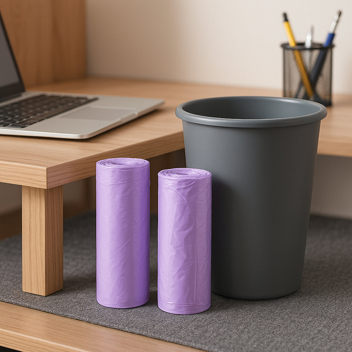 High-quality Garbage Bags 50x60 Cm (Mix Color  2 Pc)