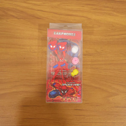 Cartoon Character Wired In-ear Earphones (1 Set)