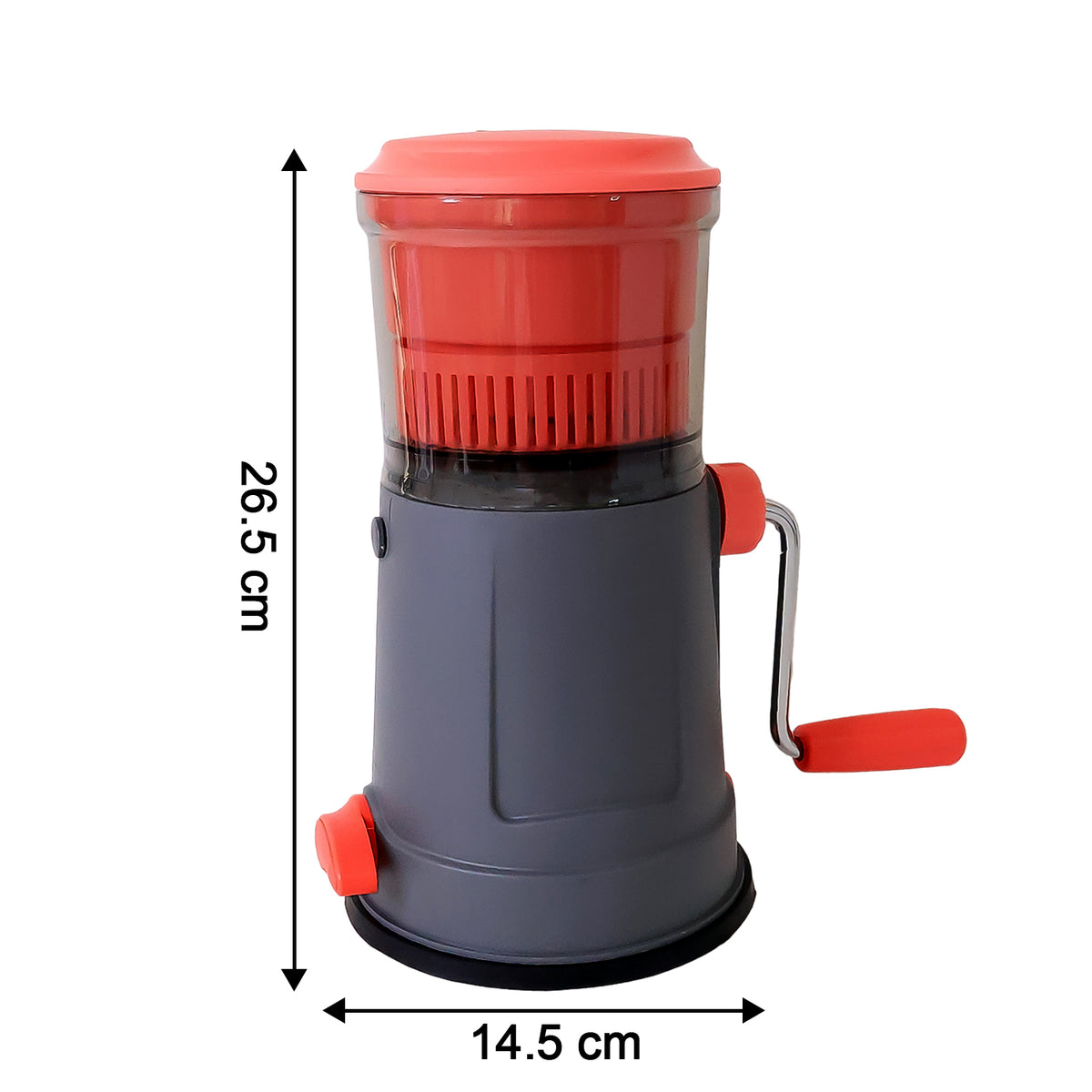 Supermom Pulpy Fruit Juicer With Extra Long Handle And Silicone Ring (1 Pc)
