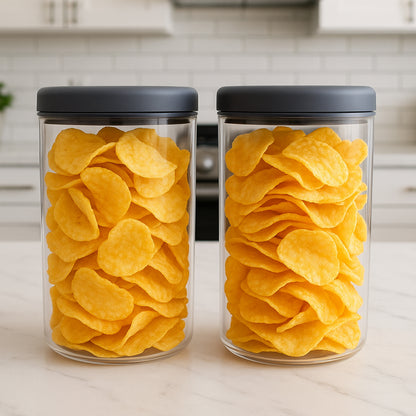 Supermom Airtight Kitchen Storage Containers  (2 Pc Set  1500 Ml)