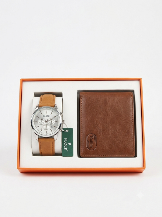 Personalised Executive Men’s Watch & Wallet Gift Set