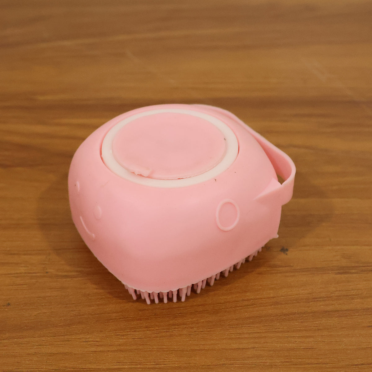 Silicone Massage Bath Body Brush With Built-in Soap Dispenser (1 Pc)