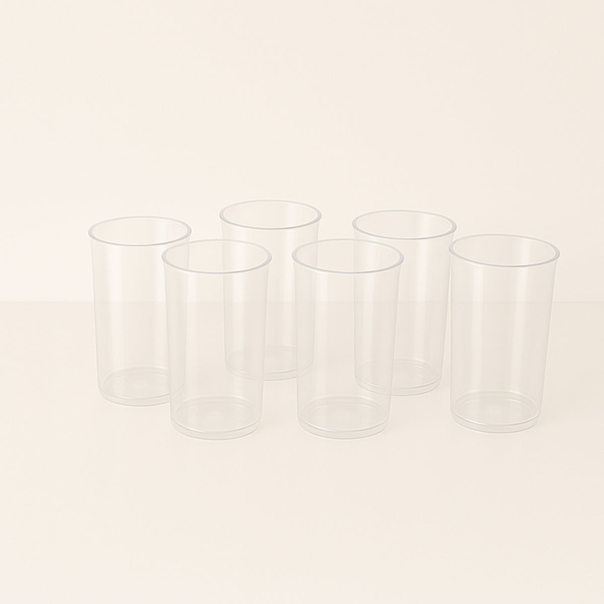 Supermom Martini Clear Glass Set (6 Pc)