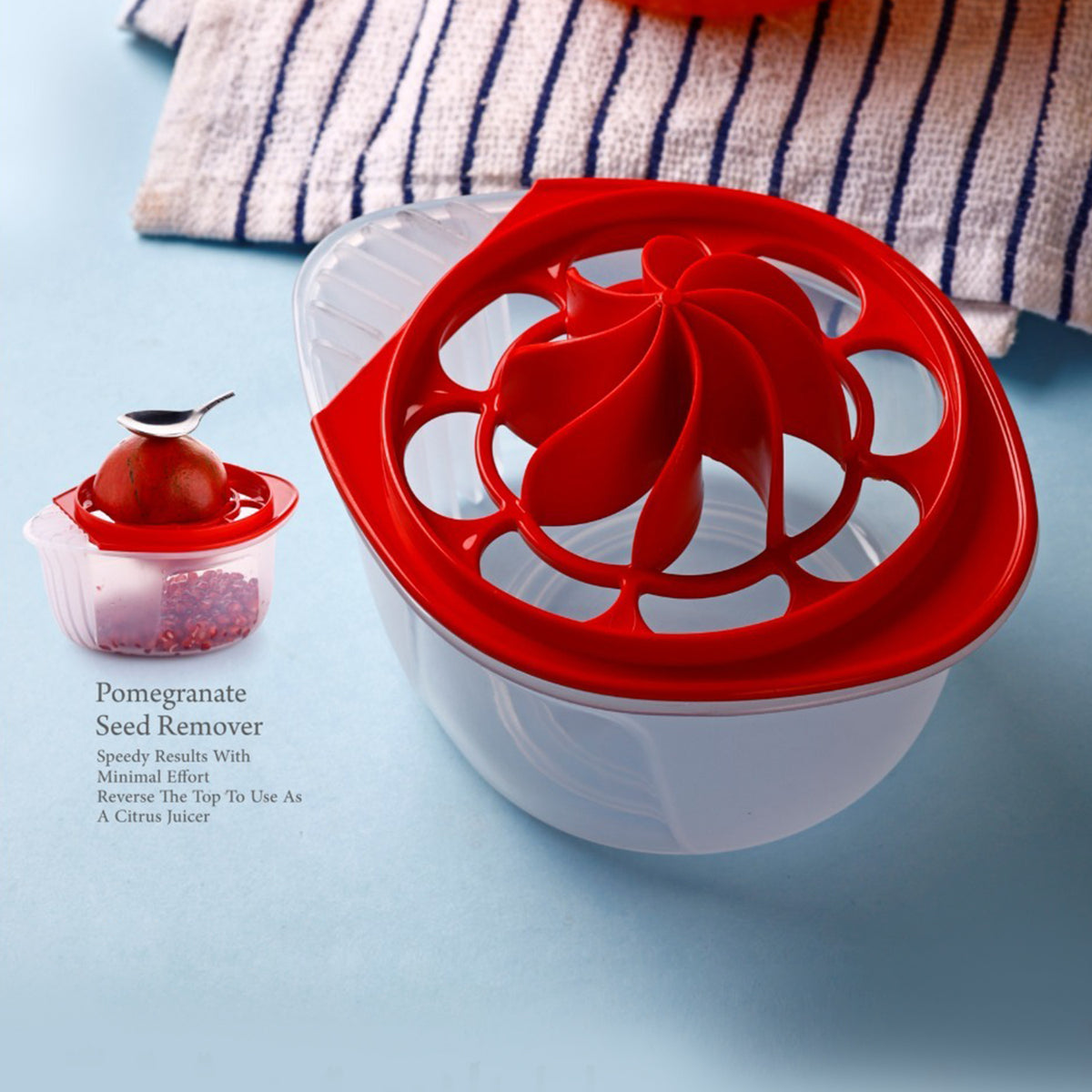 Apex Vita Pomegranate Seed Remover Citrus Juicer (2 In 1)