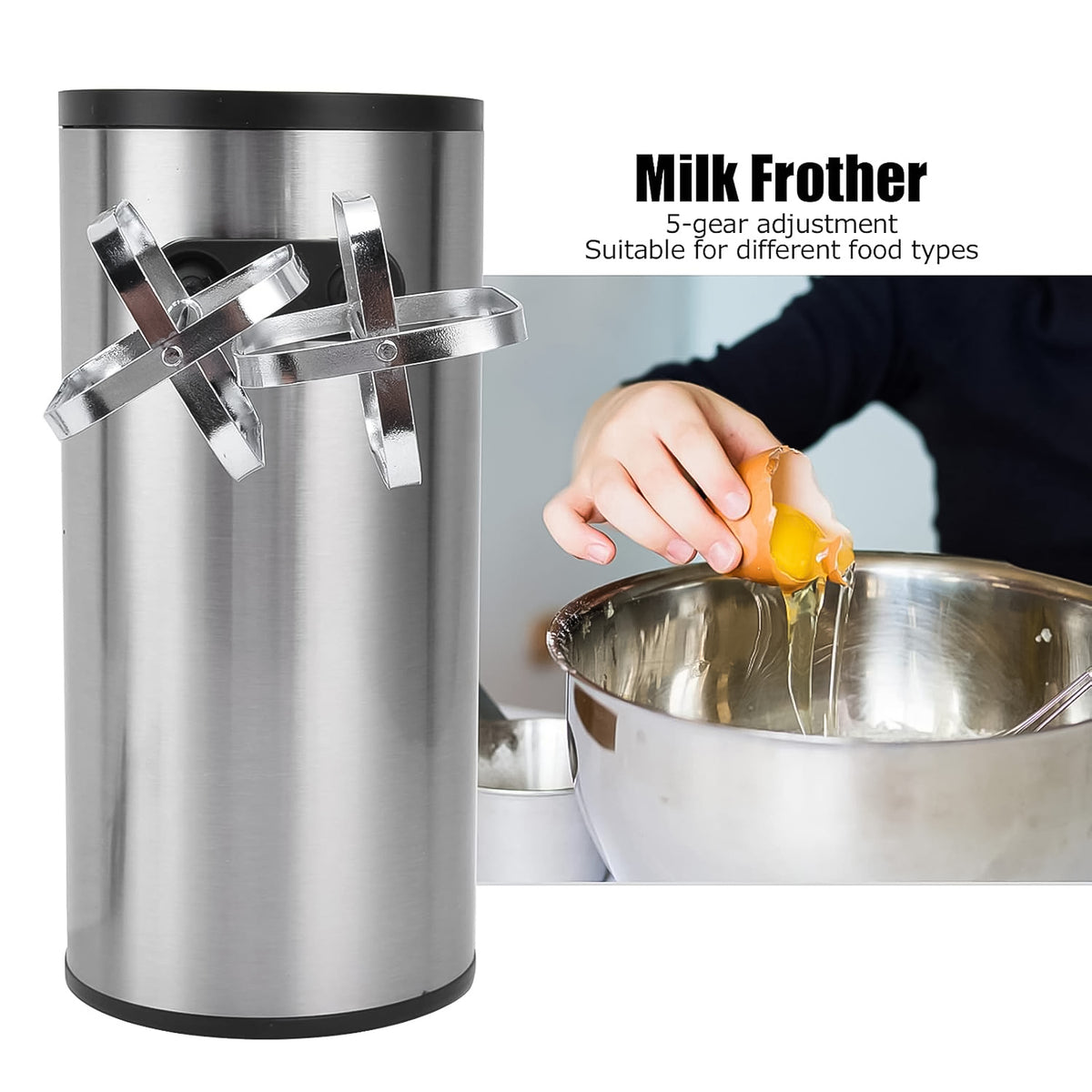 Orbit Stainless Steel Electric Hand Mixer - 450w