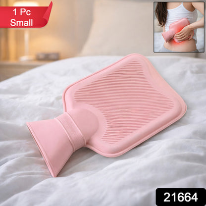 Reusable Hot Water Bag For Pain Relief  Warm Compress Therapy (1 Pc)
