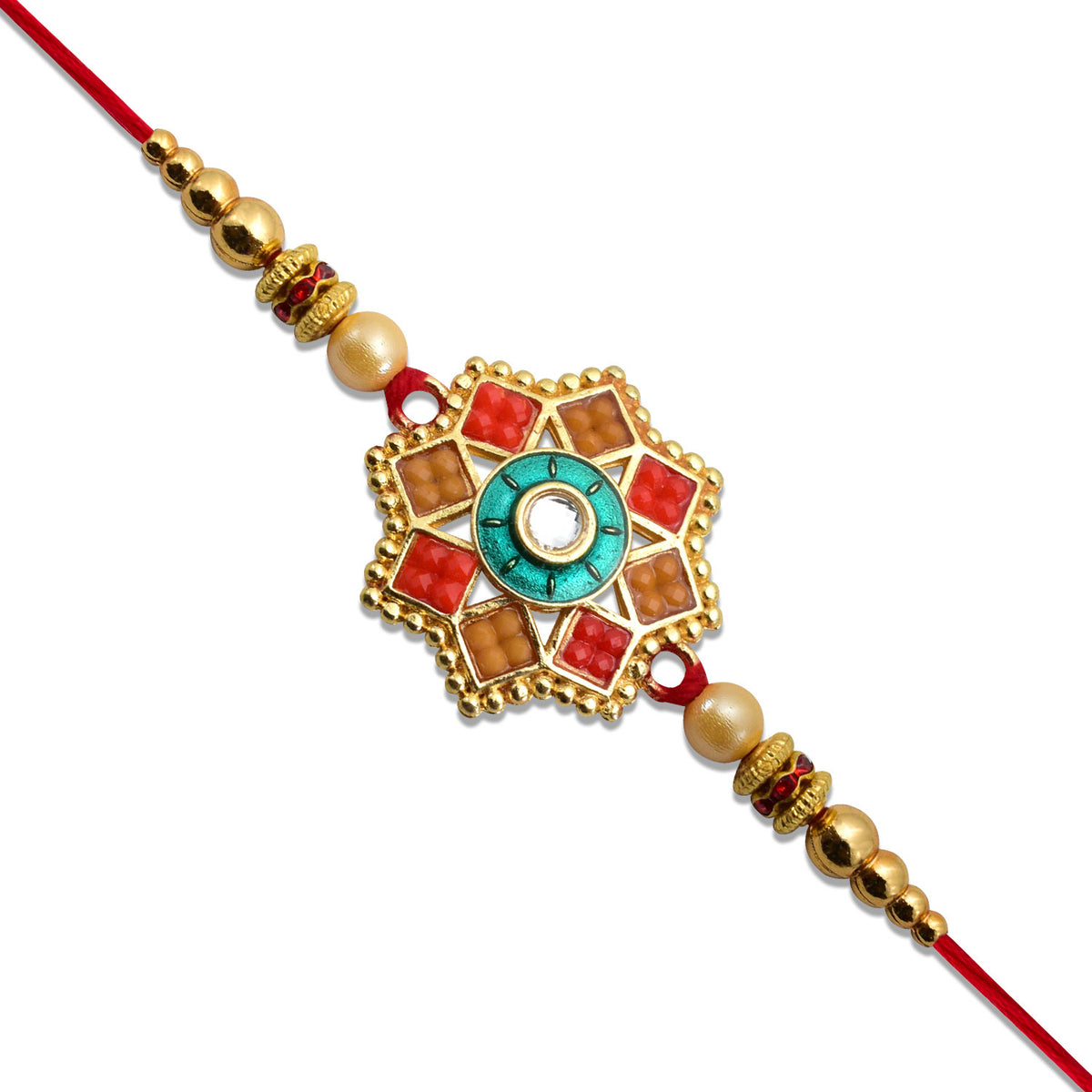 Traditional Unique Shape Rakhi