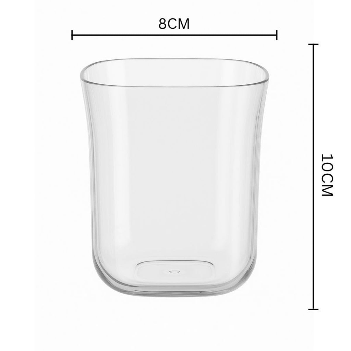 Supermom Plastic Mojito Glass 300ml Set Of 6 Pc