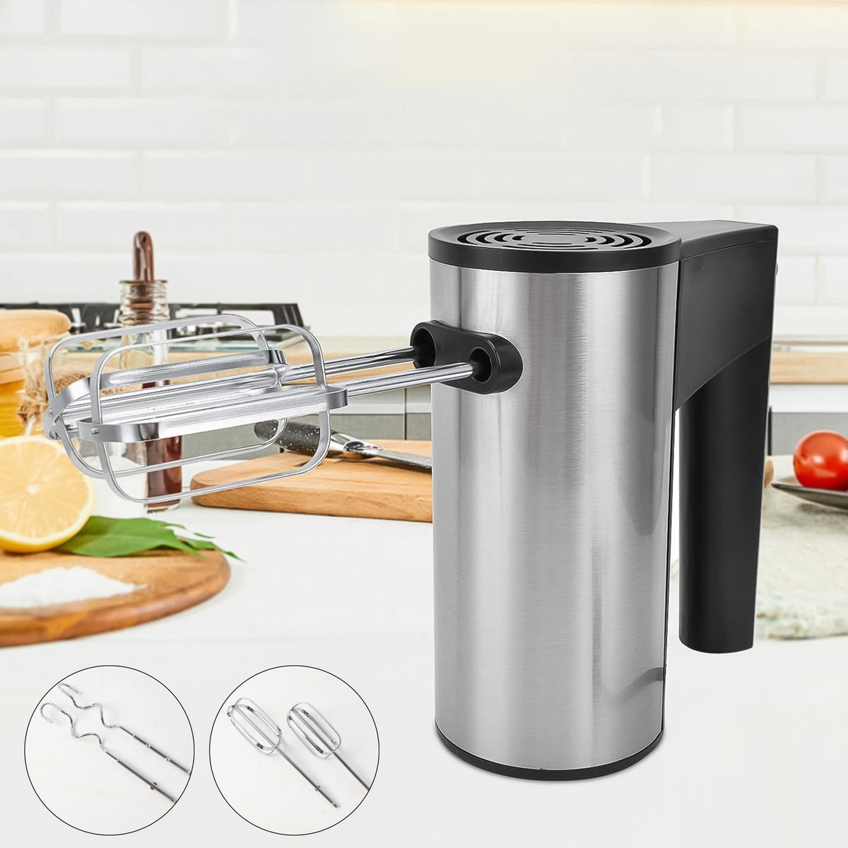 Orbit Stainless Steel Electric Hand Mixer - 450w