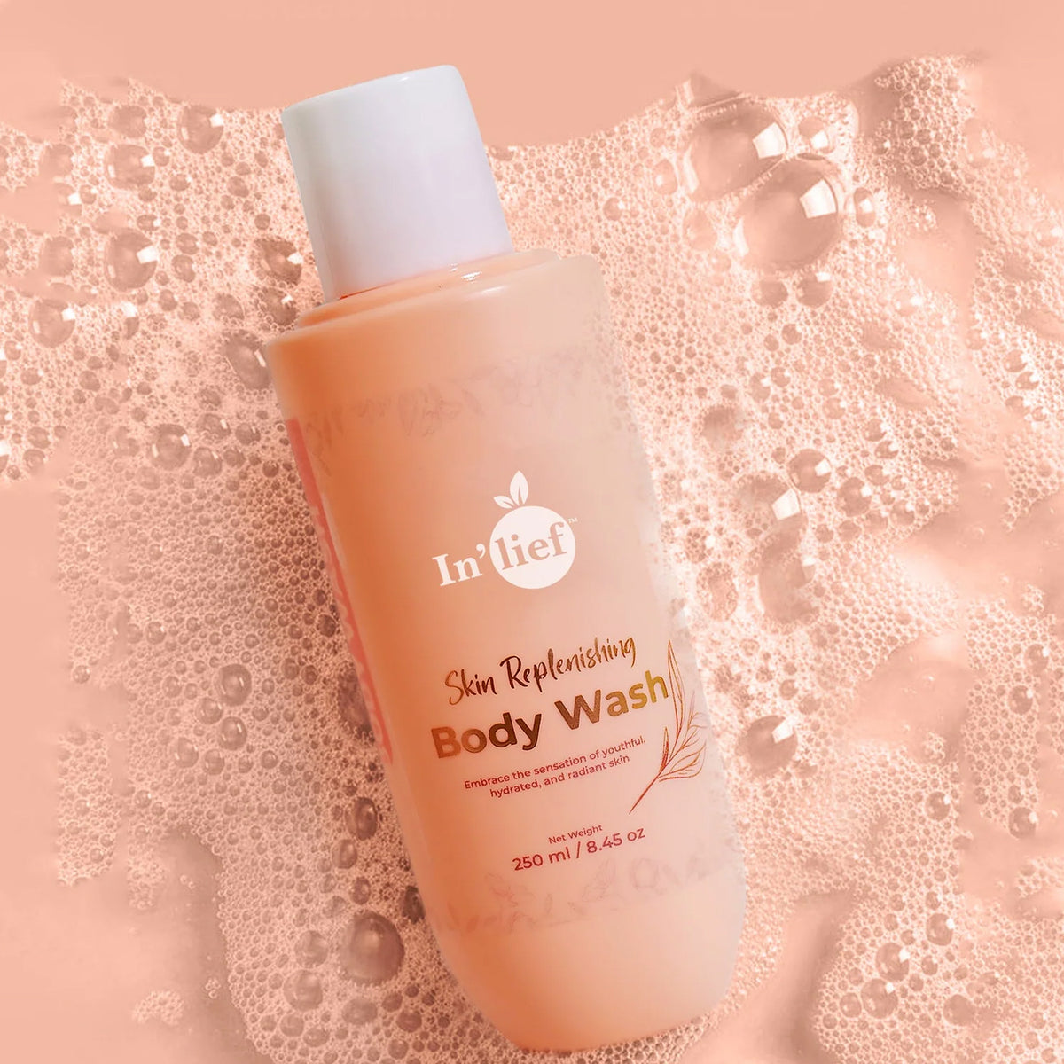 Inlief Nourishing  Hydrating Skin Replenishing Body Wash (250 Ml)