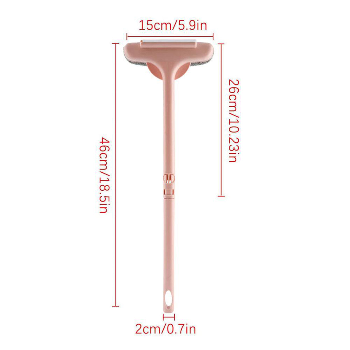 4943 Window Cleaning Brush Multifunctional Screen Cleaning Brush. Multifunctional Glass Cleaning Tools Washing Kit 2in1.