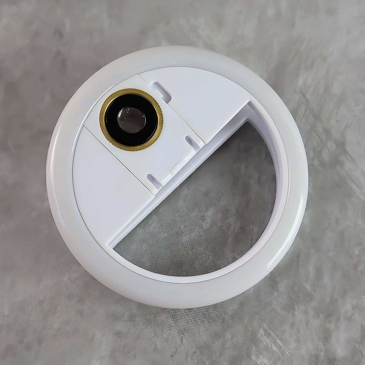 Selfie Flash Ring Light With 3 Level Of Brightness (1 Pc)