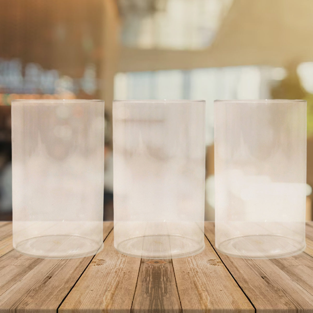 Apex Everyday Plastic Glass Set  6 Pieces Lightweight  Unbreakable