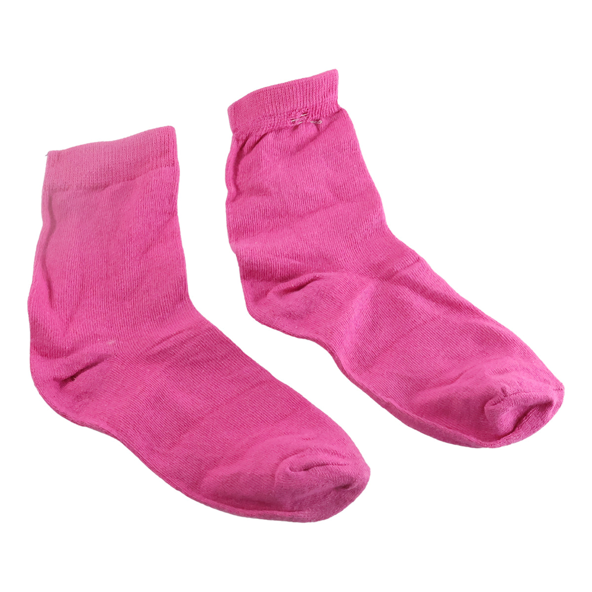 Soft Cotton Pink Socks For Women (1 Set)